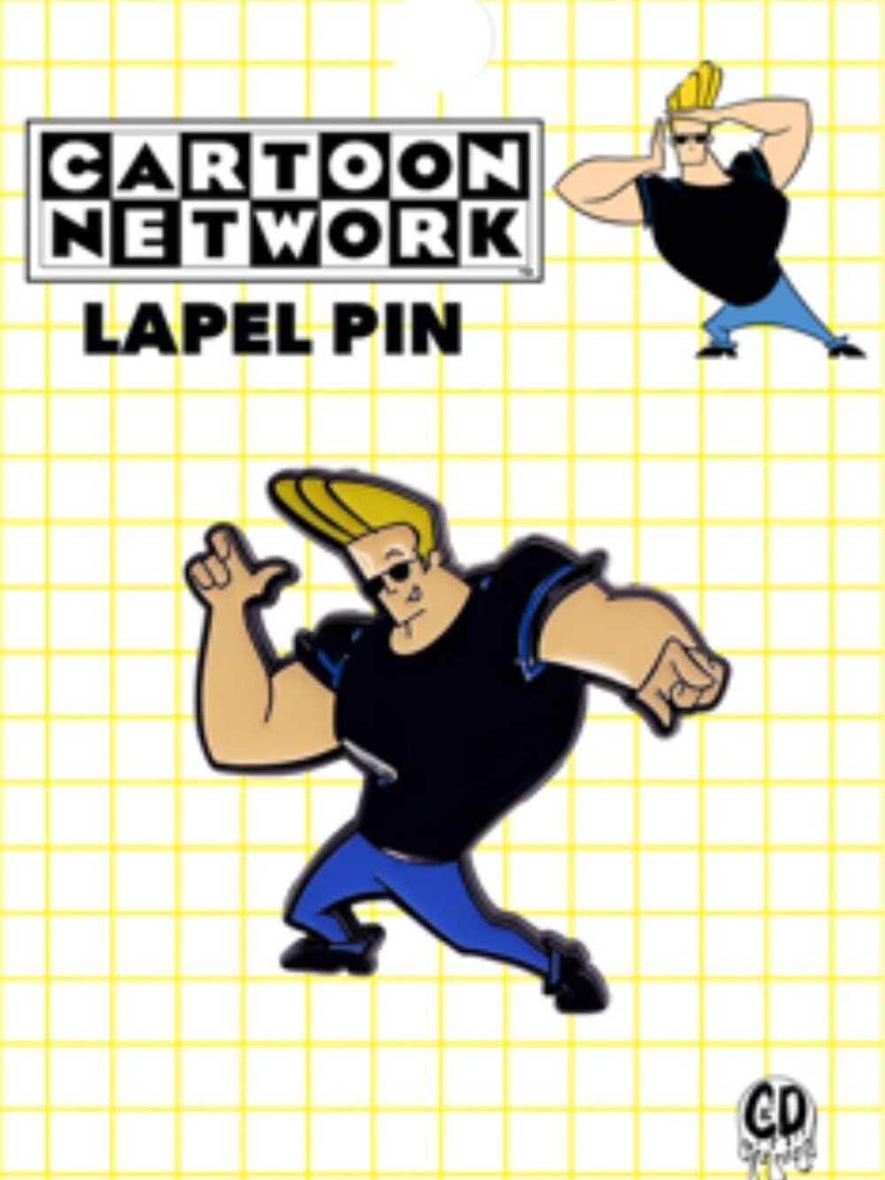 Jhonny Bravo - Enamel Pin - I'm Pretty Pose Collectable 90s Cartoon Network